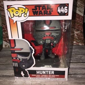 Funko POP! Disney Star Wars HUNTER Bobble-Head Figure The Bad Batch #446